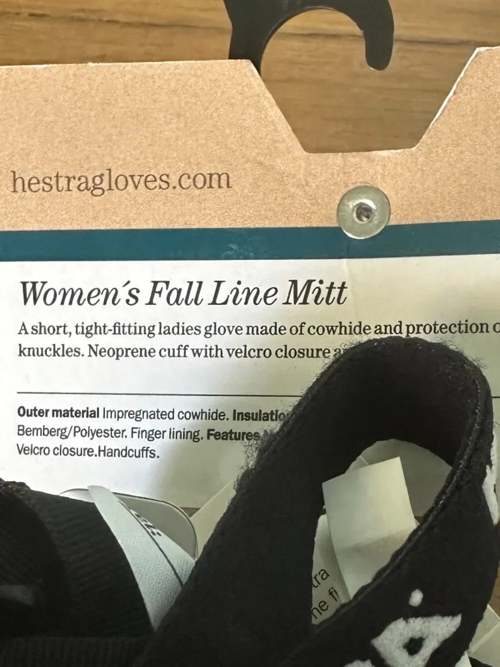NWT Hestra Women’s Alpine Pro Fall Line Mittens, size 6. Model 30211.
